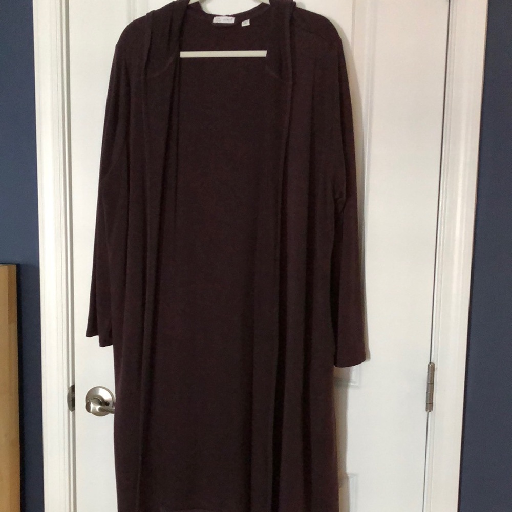 JJill open hooded sweater/sweatshirt